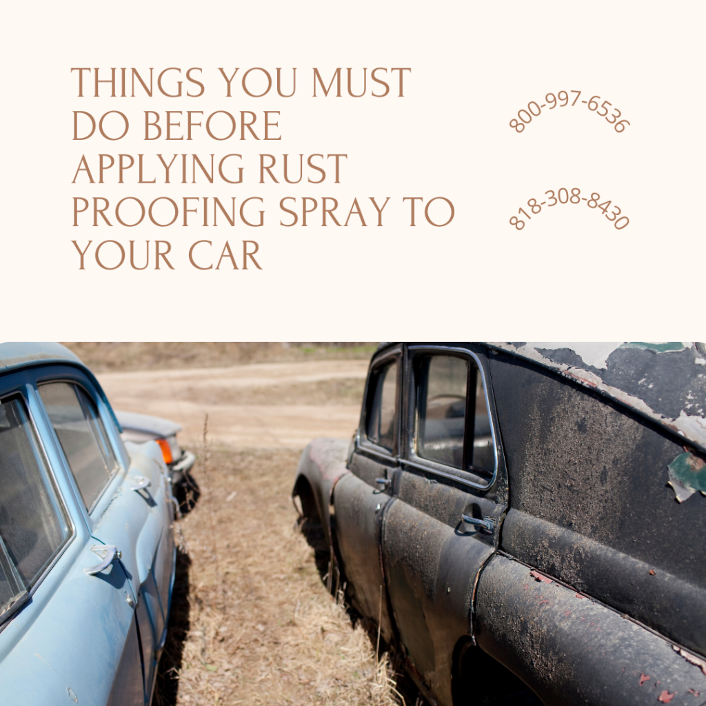 rust proofing spray